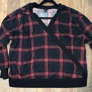 Torrid plus size cross style top